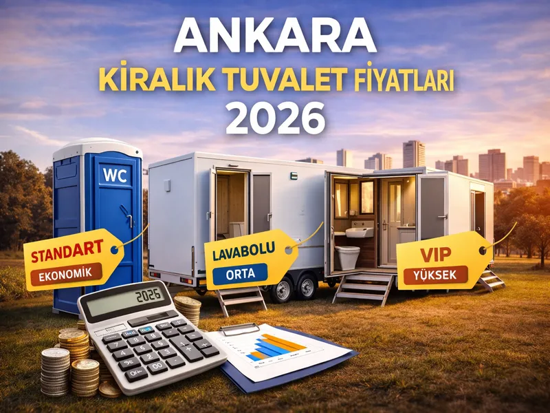Ankara Kiralık Tuvalet Fiyatları 2026